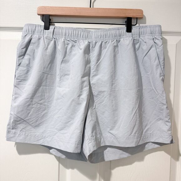 Columbia PFG Backcast II Hybrid Water Shorts Mens XL Gray Fishing Outdoor Hiking - Picture 1 of 9